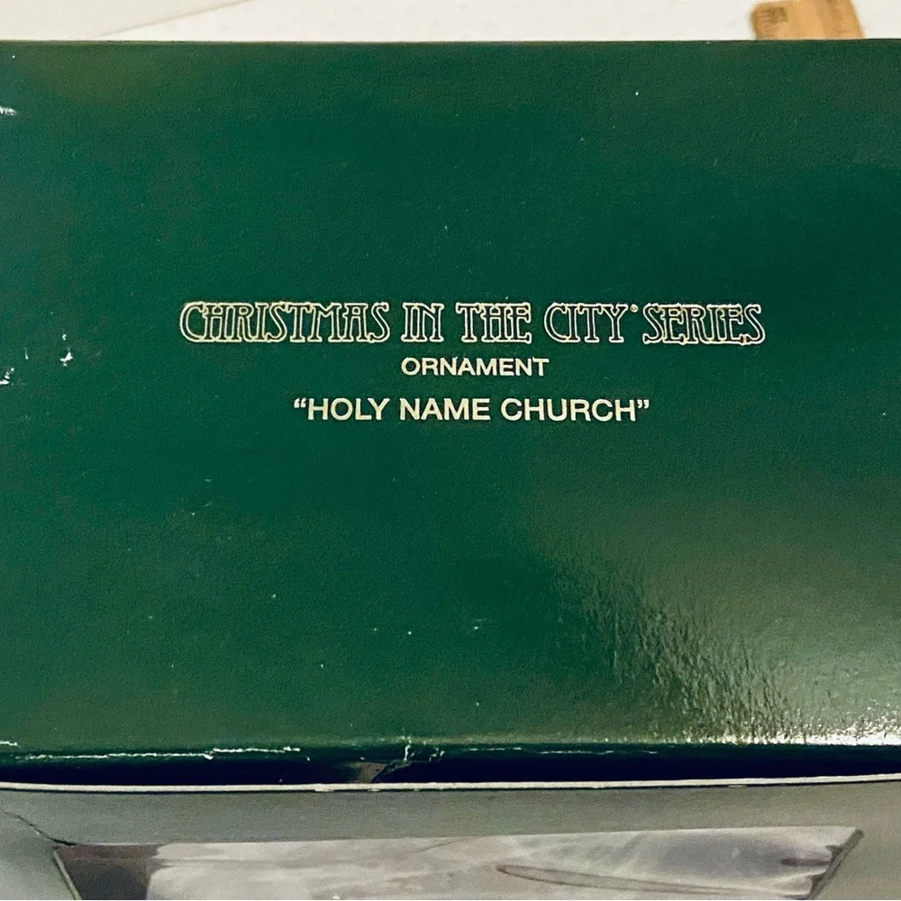 DEPT 56 Holy Name Church Ornament, Excellent Condition